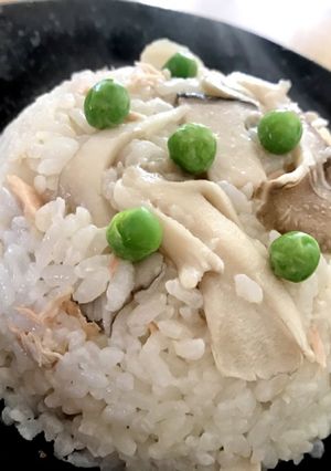 調味料２つだけ♡きのこ炊き込みピラフ-レシピのメイン写真
