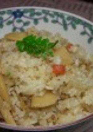 旬！竹の子鶏飯-レシピのメイン写真