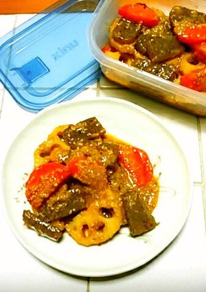作り置きにも☆根菜のゴマ味噌煮-レシピのメイン写真