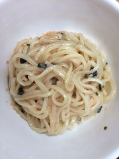 何もしたくない日の簡単和風たらこうどん-レシピのメイン写真