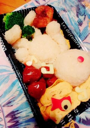 パーマン♪♪コピーロボット♪キャラ弁♪-レシピのメイン写真