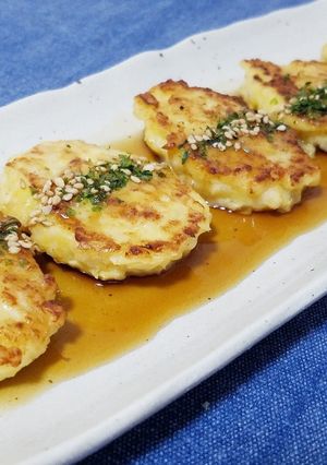 鶏胸肉の簡単つくね-レシピのメイン写真