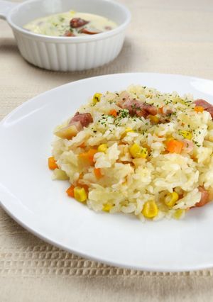 炊飯器で作る♪簡単ピラフ-レシピのメイン写真