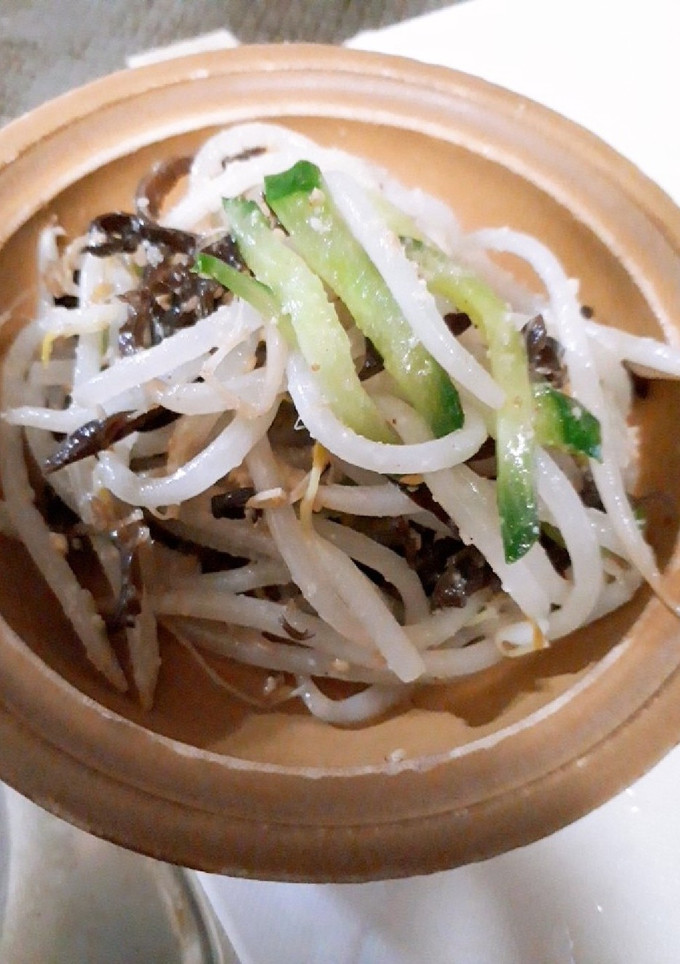 もやしキクラゲの中華和え物-レシピのメイン写真