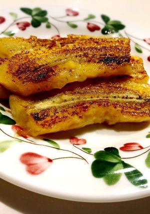 バナナのとろとろバター焼き-レシピのメイン写真