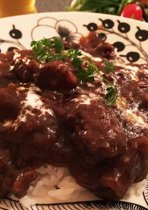 ていねいな暮らし♡的うまうま牛すじカレー-レシピのメイン写真