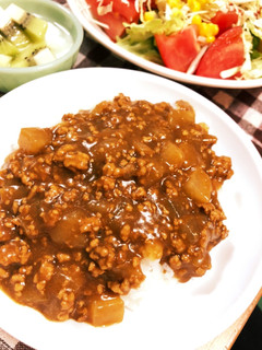 ちょっと和風な豚ひき肉と大根のカレー-レシピのメイン写真