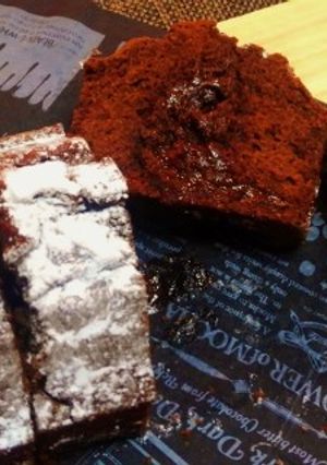 フォンダショコラ風チョコパウンドケーキ♪-レシピのメイン写真