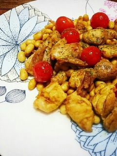鶏とトマトのカレー炒め-レシピのメイン写真