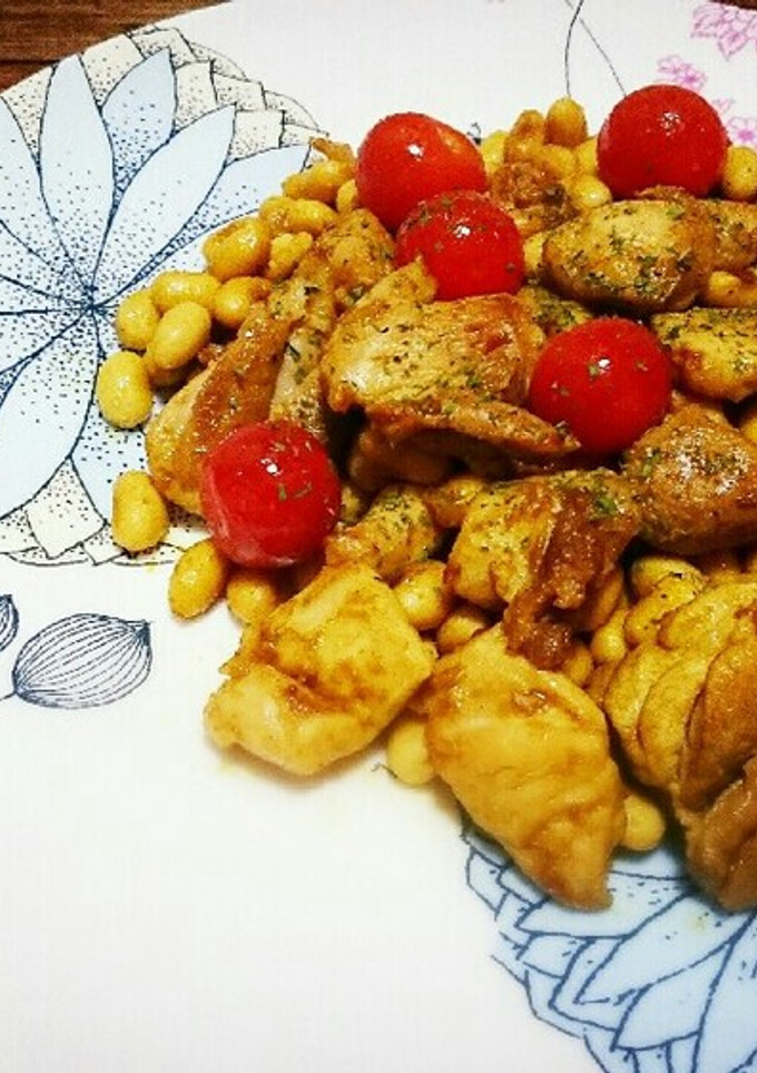 鶏とトマトのカレー炒め-レシピのメイン写真