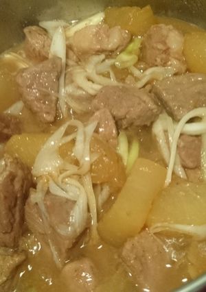 箸が止まらない！豚肩と大根のトロトロ煮-レシピのメイン写真