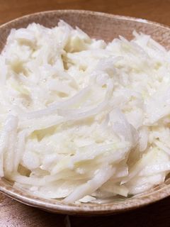 大根と山芋のトロトロ酢の物-レシピのメイン写真