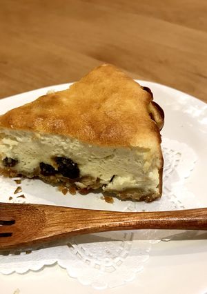 水切りヨーグルトでしっとりチーズケーキ♪-レシピのメイン写真