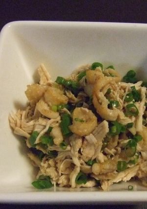 お酒のお供に❤鶏皮のポン酢あえ-レシピのメイン写真