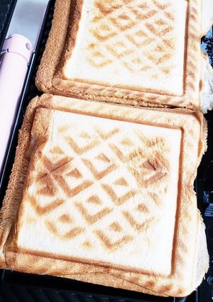 簡単ホットサンドメーカーでホットサンド-レシピのメイン写真