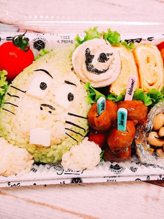 鬼太郎♪♪ネズミ男 ♪キャラ弁♪-レシピのメイン写真