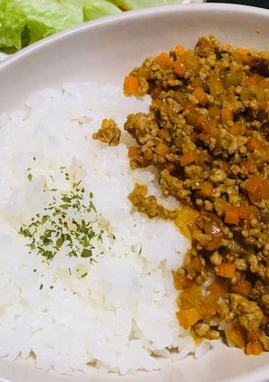 簡単ドライカレー-レシピのメイン写真
