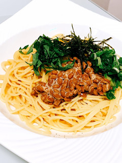 簡単☆納豆パスタ-レシピのメイン写真
