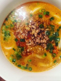 スープが美味しい◎坦々うどん-レシピのメイン写真