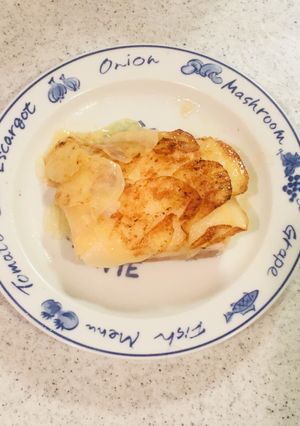 サーモンのポテトスライス包み焼き-レシピのメイン写真