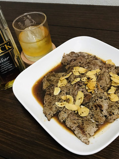 包丁を使わない大蒜醤油のステーキ-レシピのメイン写真