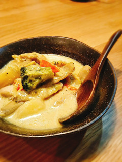 鶏肉と色々野菜の豆乳カレー煮-レシピのメイン写真