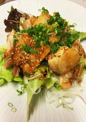 揚げ鶏の中華風甘辛だれ-レシピのメイン写真