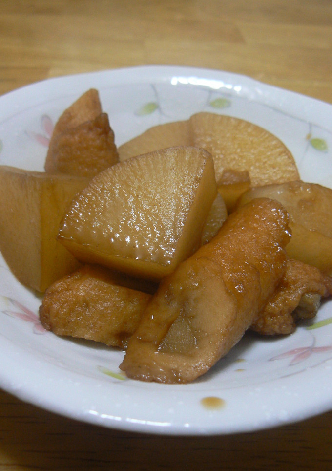ごぼう天と大根の煮物-レシピのメイン写真