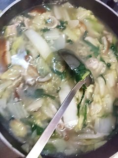 白菜と豚肉ときのこあんかけ-レシピのメイン写真