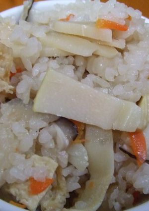 たけのこごはん-レシピのメイン写真