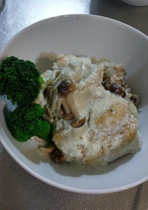 鶏チーズクリーム風★簡単おしゃれおかず-レシピのメイン写真