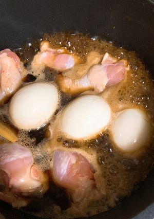 手羽元と卵のサッパリ煮-レシピのメイン写真