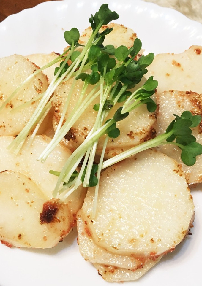 【簡単】山芋のたらこバター炒め-レシピのメイン写真