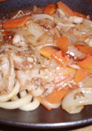 バターが決めて☆だし焼うどん-レシピのメイン写真