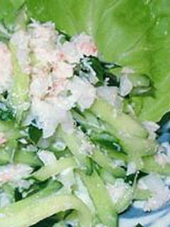 きゅうりのカニサラダ-レシピのメイン写真
