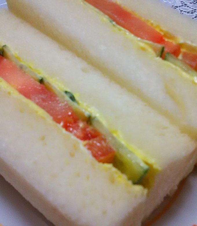 喫茶店の味♪簡単!野菜サンド☆-レシピのメイン写真