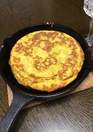マッシュポテトのスペインオムレツ-レシピのメイン写真