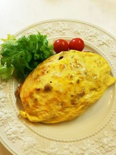 アレンジ ミートボール オムレツ-レシピのメイン写真