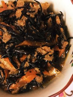 ひじき煮(味噌風味)-レシピのメイン写真