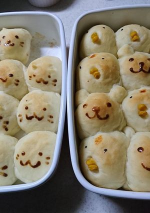 《卵不使用》簡単に出来るちぎりパン HB-レシピのメイン写真