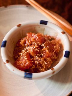 マグロのごま和え-レシピのメイン写真