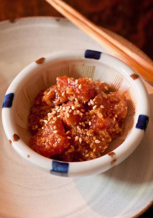 マグロのごま和え-レシピのメイン写真