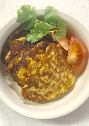 大根とエビの中華風ミニ好み焼き-レシピのメイン写真