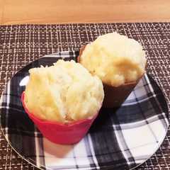【離乳食に！】バナナと豆腐の蒸しパン-レシピのメイン写真