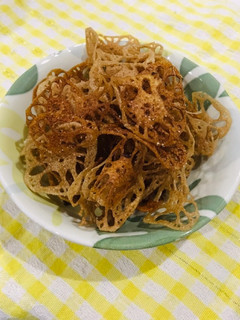 嘘でしょ激ウマ蓮根チップス-レシピのメイン写真