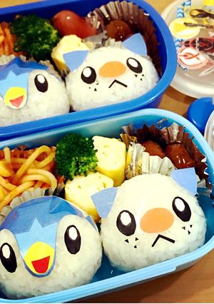 ポケモン♪ミジュマル♪ポッチャマ♪キャラ-レシピのメイン写真