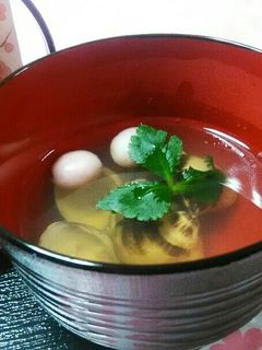簡単☆蛤のお吸い物(あさり代用可)-レシピのメイン写真