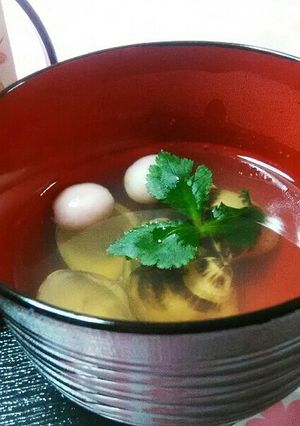 簡単☆蛤のお吸い物(あさり代用可)-レシピのメイン写真