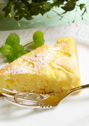 HMで手軽に！レモンヨーグルトケーキ♪-レシピのメイン写真