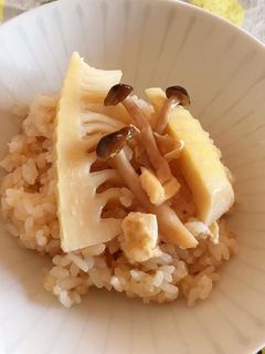 産直タケノコの炊き込みご飯-レシピのメイン写真